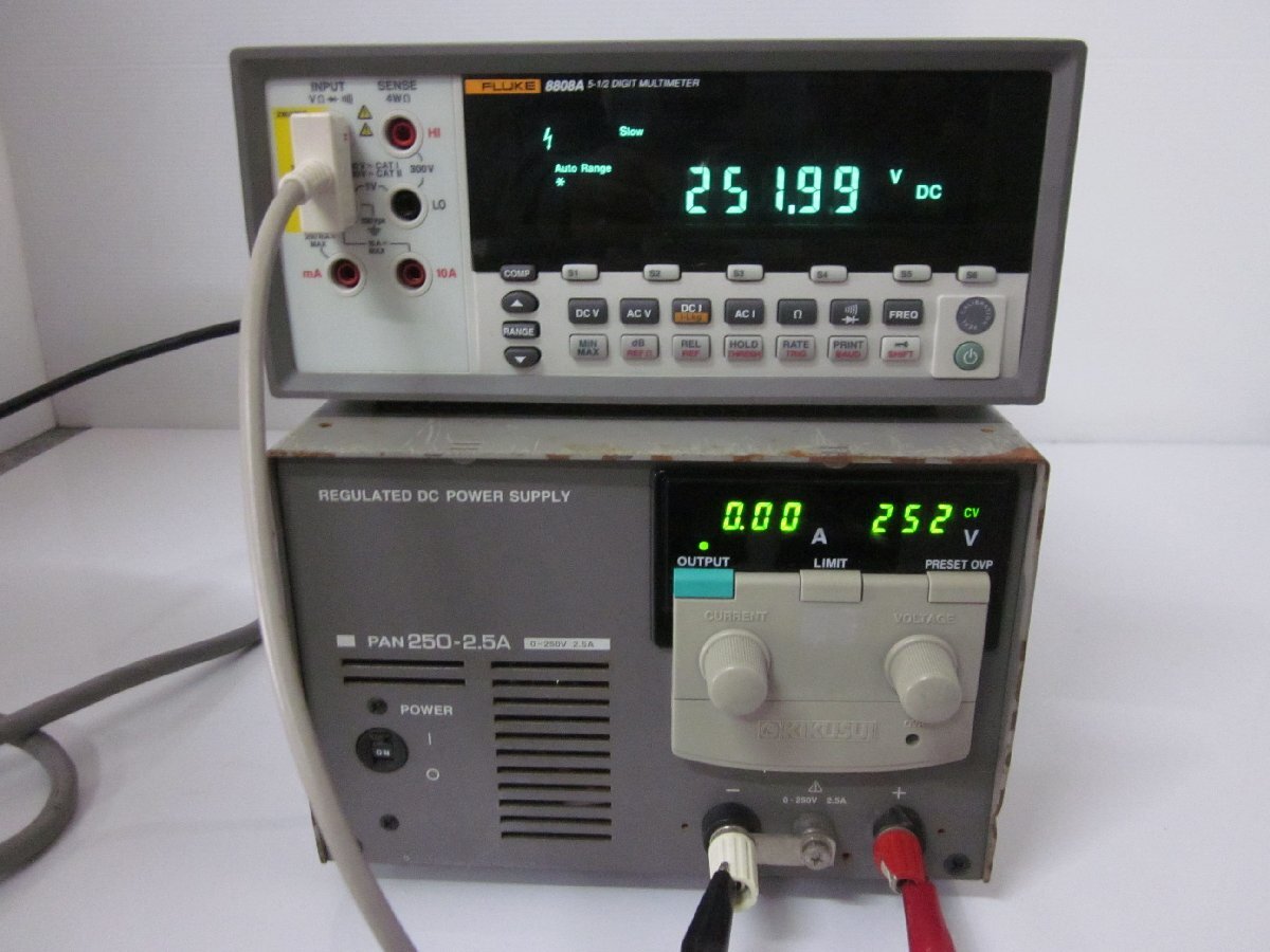 Kikusui PAN250-2.5A DC Power Supply 0-250V 0-2.5A [1230687028]