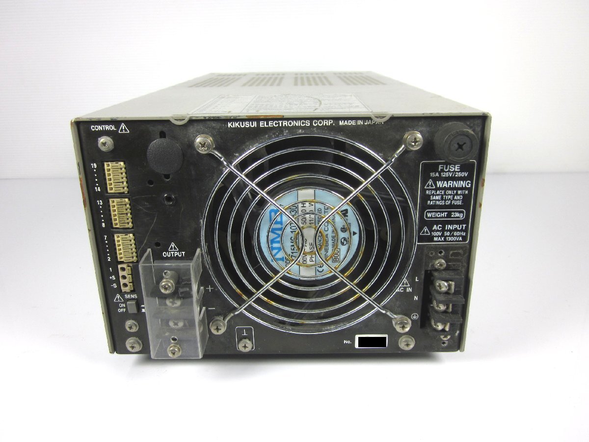 Kikusui PAN250-2.5A DC Power Supply 0-250V 0-2.5A [1230687028]