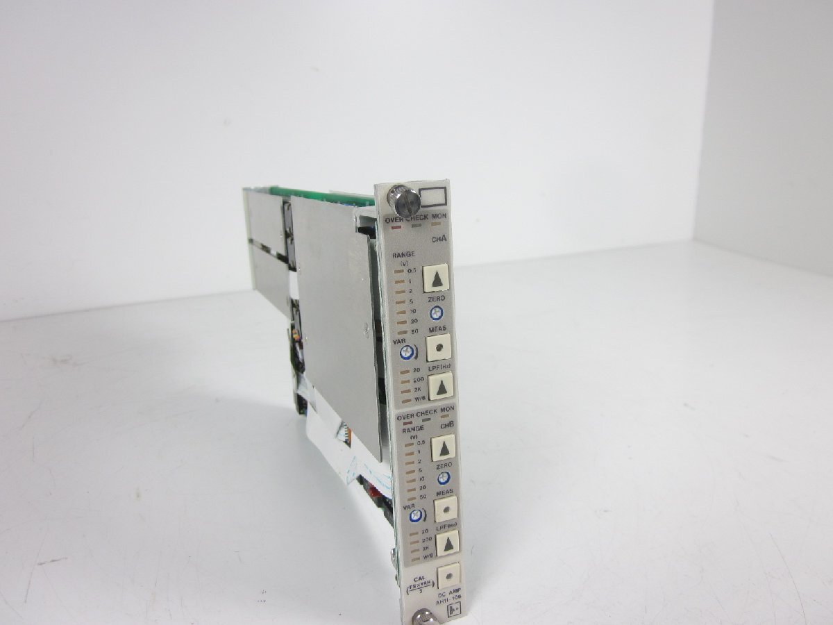 NEC AH11-106 Strain Gauge Amplifier Range 0.5/1/2/5/10/20/50 [o1230696003]