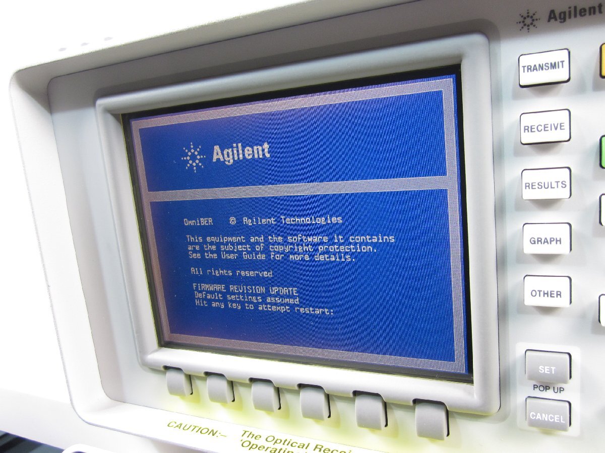 Agilent J1409A OmniBER 725 Communications Performance Analyzer [r1230692428]