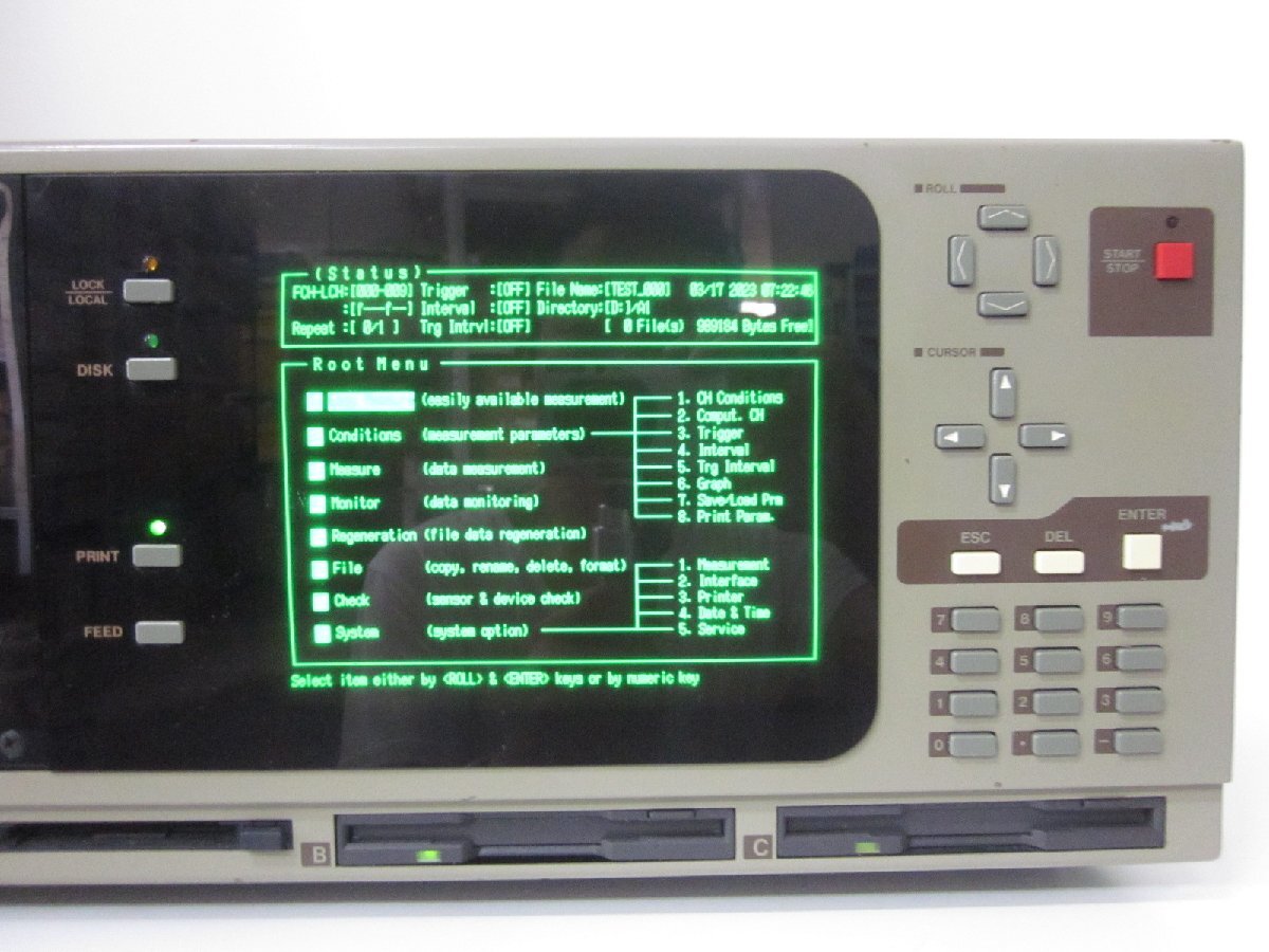 Kyowa UCAM-70A-20 Static Strain Measuring Instrument [q1230685965]