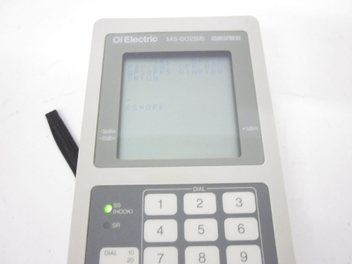 Oi Electric MS602B Line Tester 300Hz-4kHz [f1230685569]