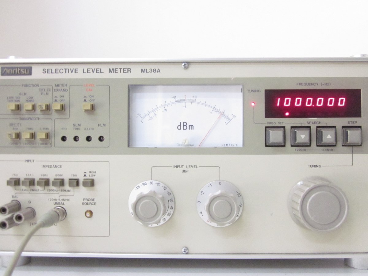 Anritsu ML38A Selective Level Meter [e1230700972]