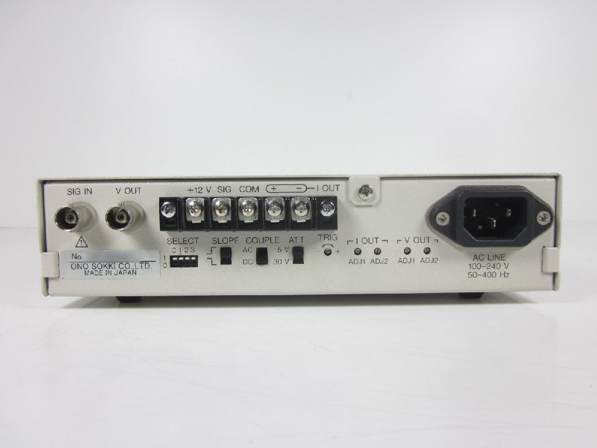 Ono Sokki FV-1300 High Speed F/V Converter 1-20kHz [x1230677784]