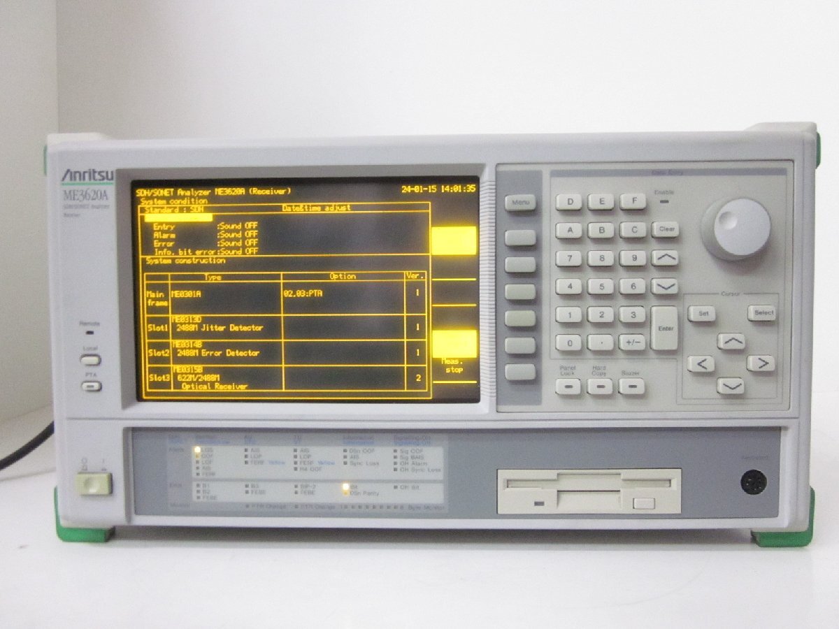 Anritsu ME3620A SDH/SONET Analyzer Receiver [o1230694064]