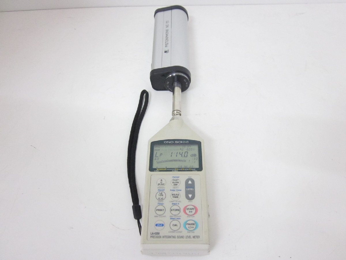 Ono Sokki LA4350 Precision Sound Level Meter [v1230693923]