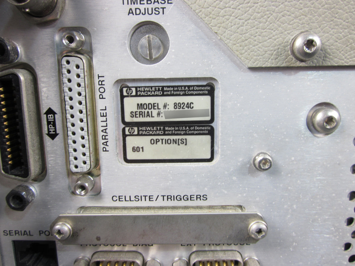 Keysight 8924C Mobile Station Test Set [x1230682118]