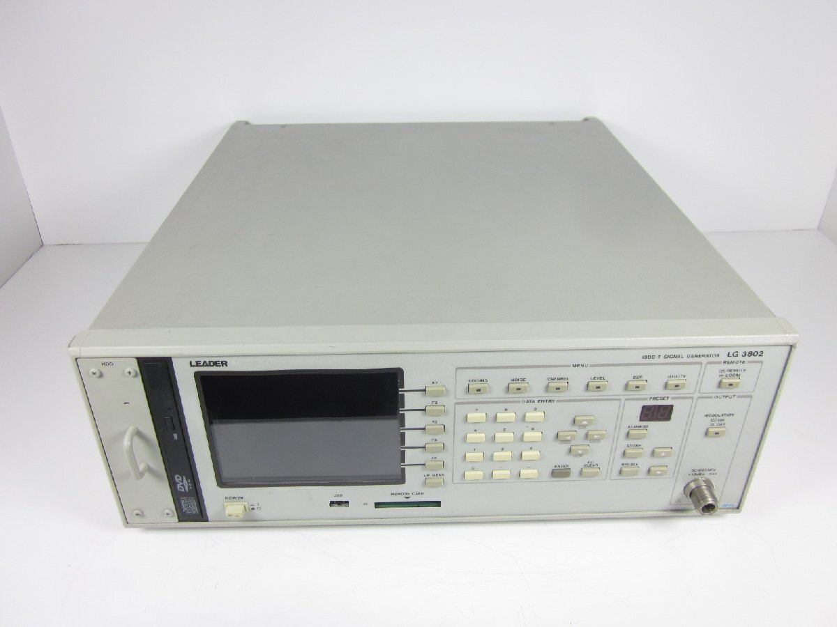 Leader Electronics LG3802 ISDB-T Signal Generator 860MHz [c1230691121]