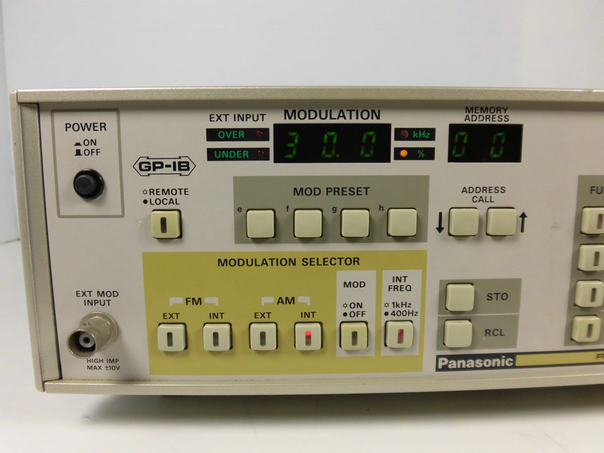 Panasonic VP-8191A FM/AM Signal Generator 135MHz [c1230688888]