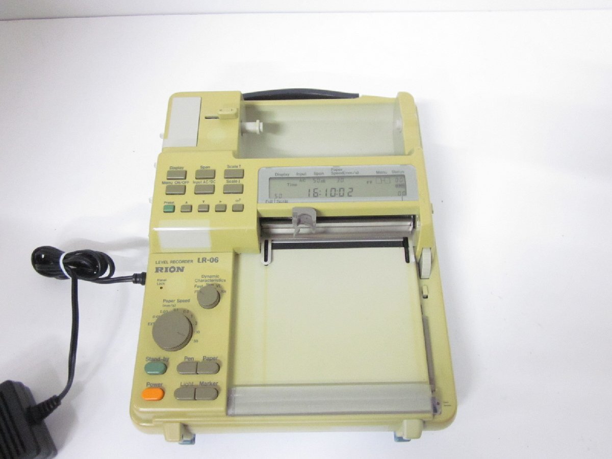 Rion LR-06 Level Recorder 1ch 100mm [t1230687370]