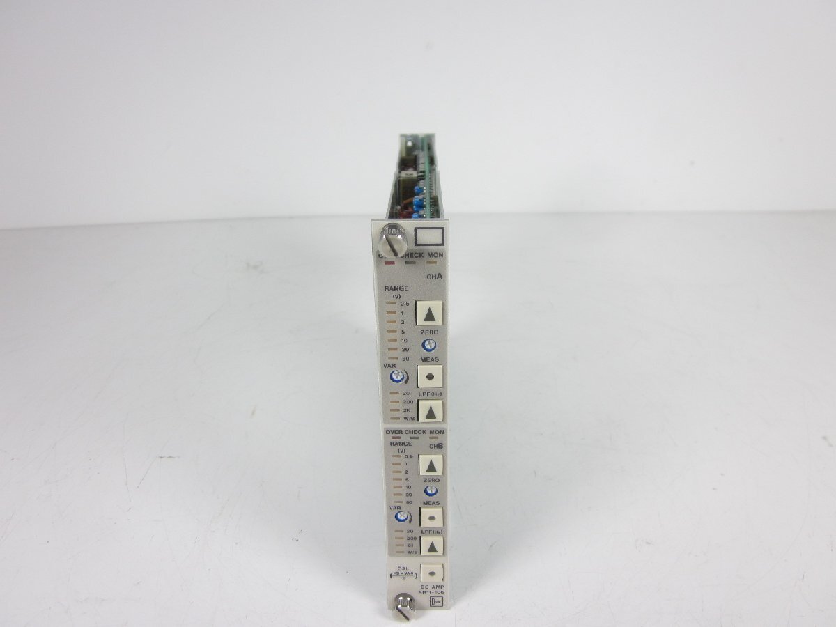 NEC AH11-106 Strain Gauge Amplifier Range 0.5/1/2/5/10/20/50 [o1230696003]