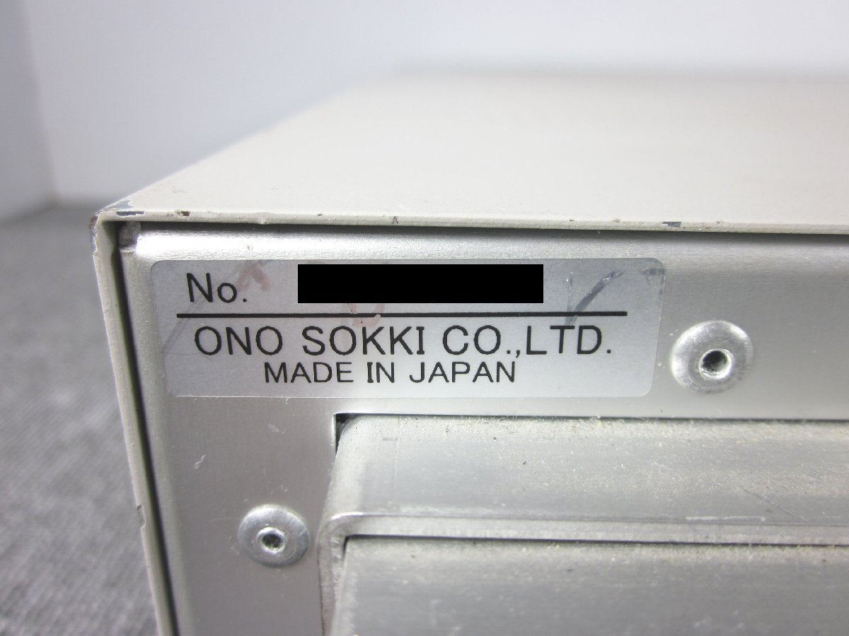 Ono Sokki LV-0120 Fringe Count Displacement Meter Unit [r1230816536]