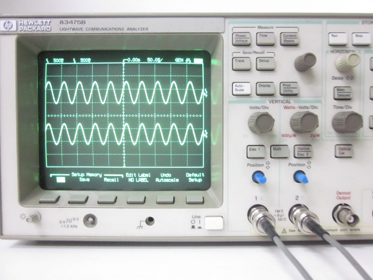HP 83475B Optical Communication Analyzer [w1230808144]