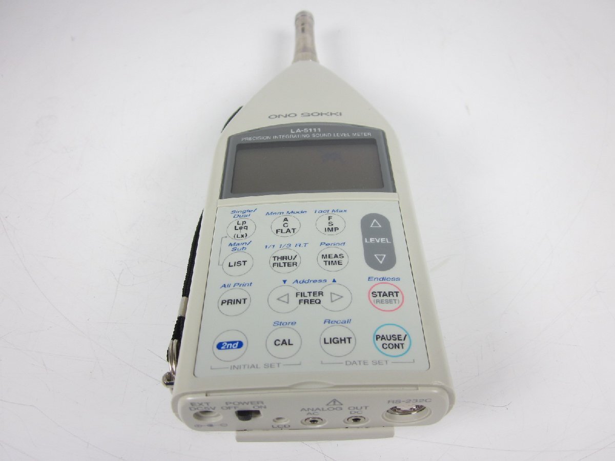 Ono Sokki LA5111 Precision Sound Level Meter [k1230817327]