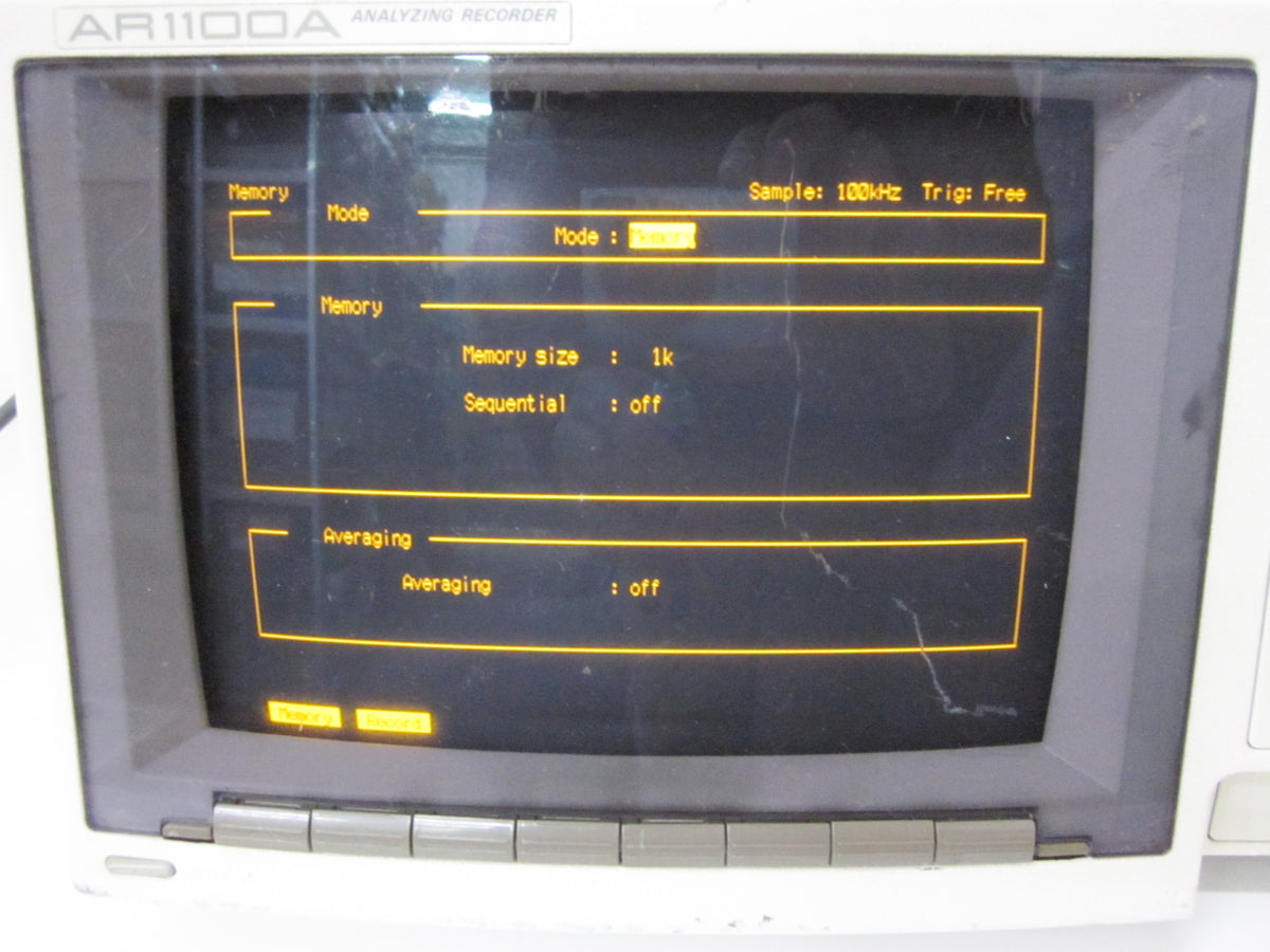 Yokogawa AR1100A Analyzing Recorder 8ch [o1230821852]