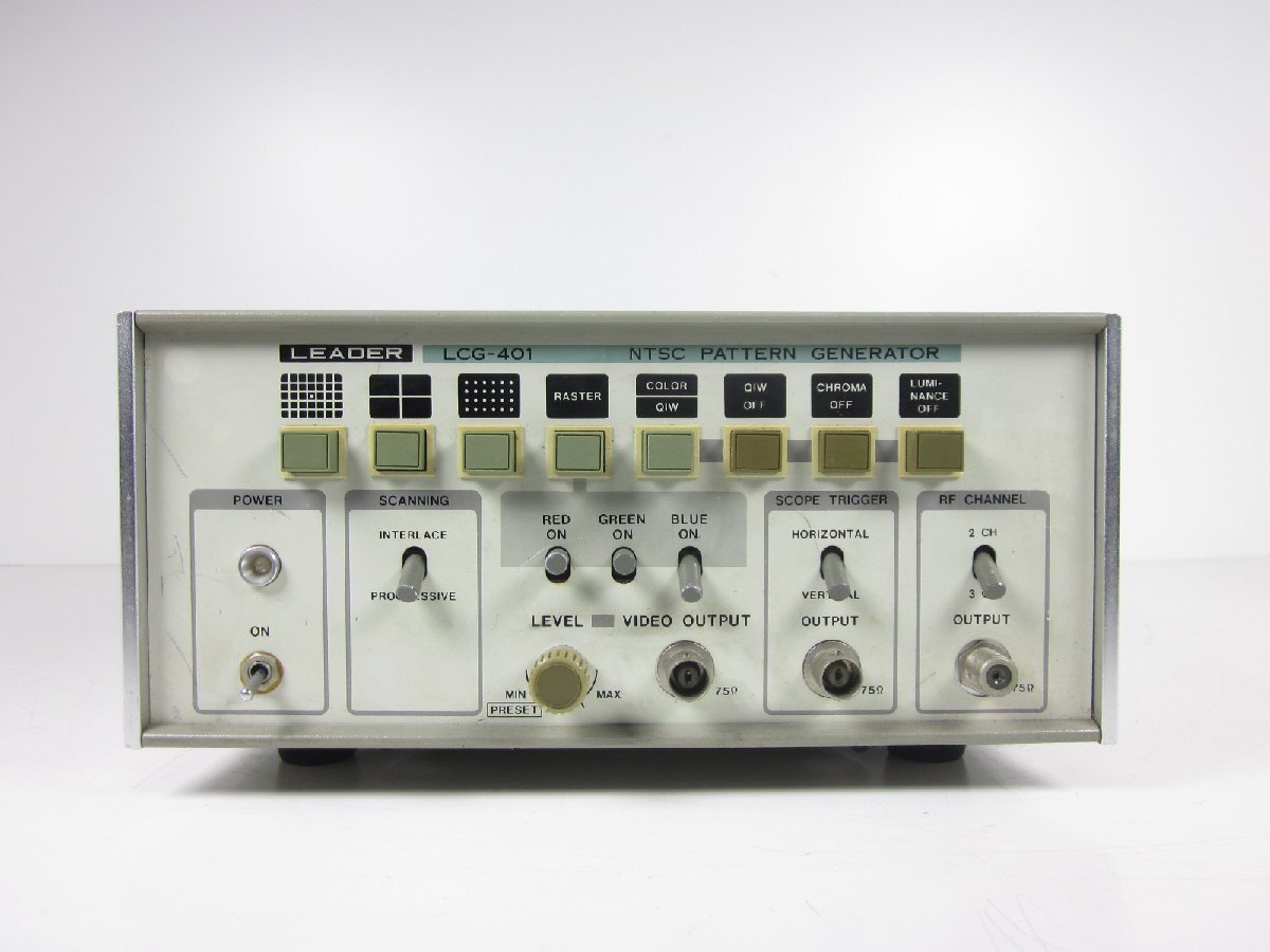 LEADER LCG401 NTSC Pattern Generator [m1230817123]