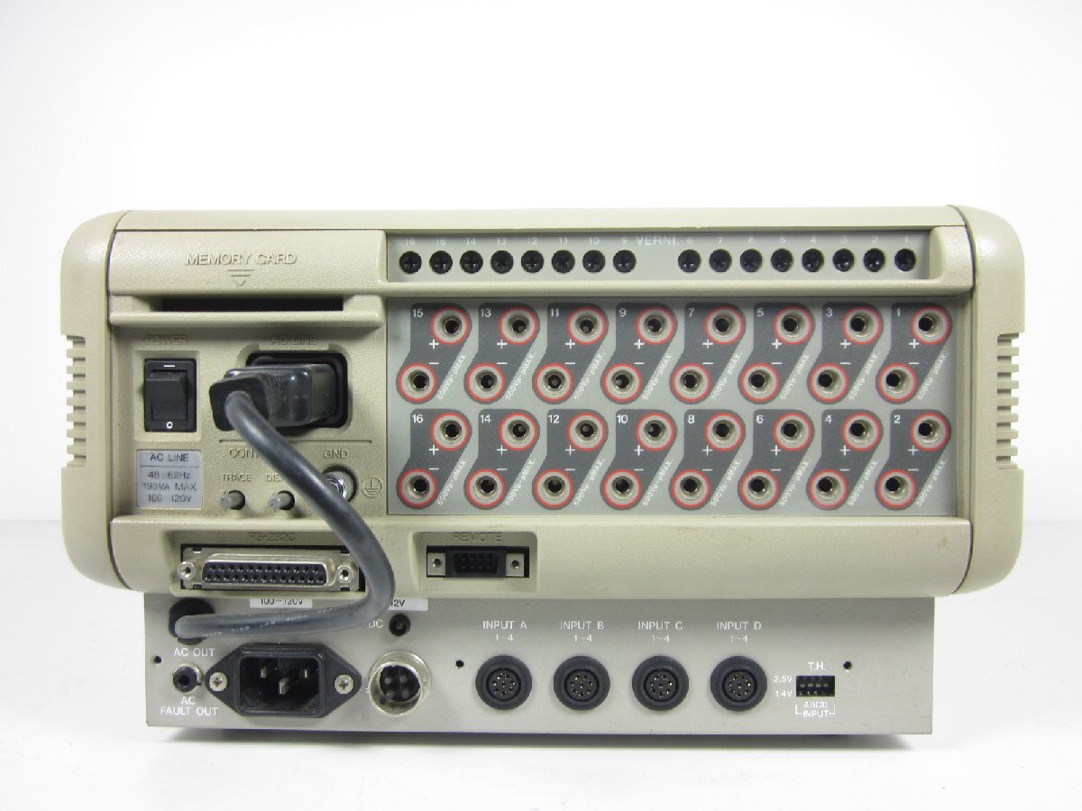 Graphtec WR8000FL-16S Thermal Array Recorder 16ch [j1230818510]