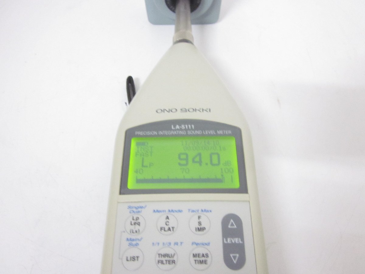 Ono Sokki LA5111 Precision Sound Level Meter [u1230815048]