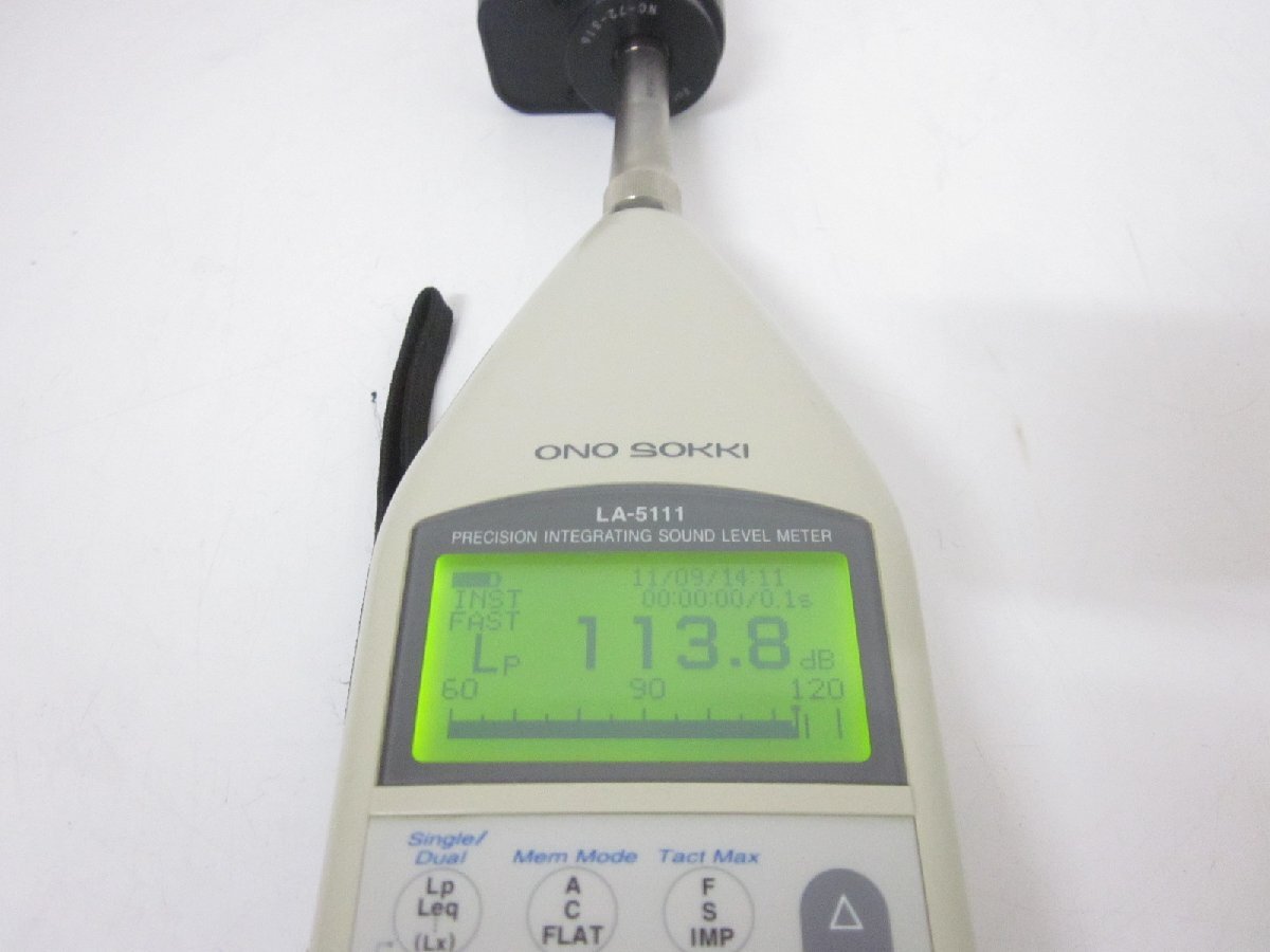 Ono Sokki LA5111 Precision Sound Level Meter [u1230815048]