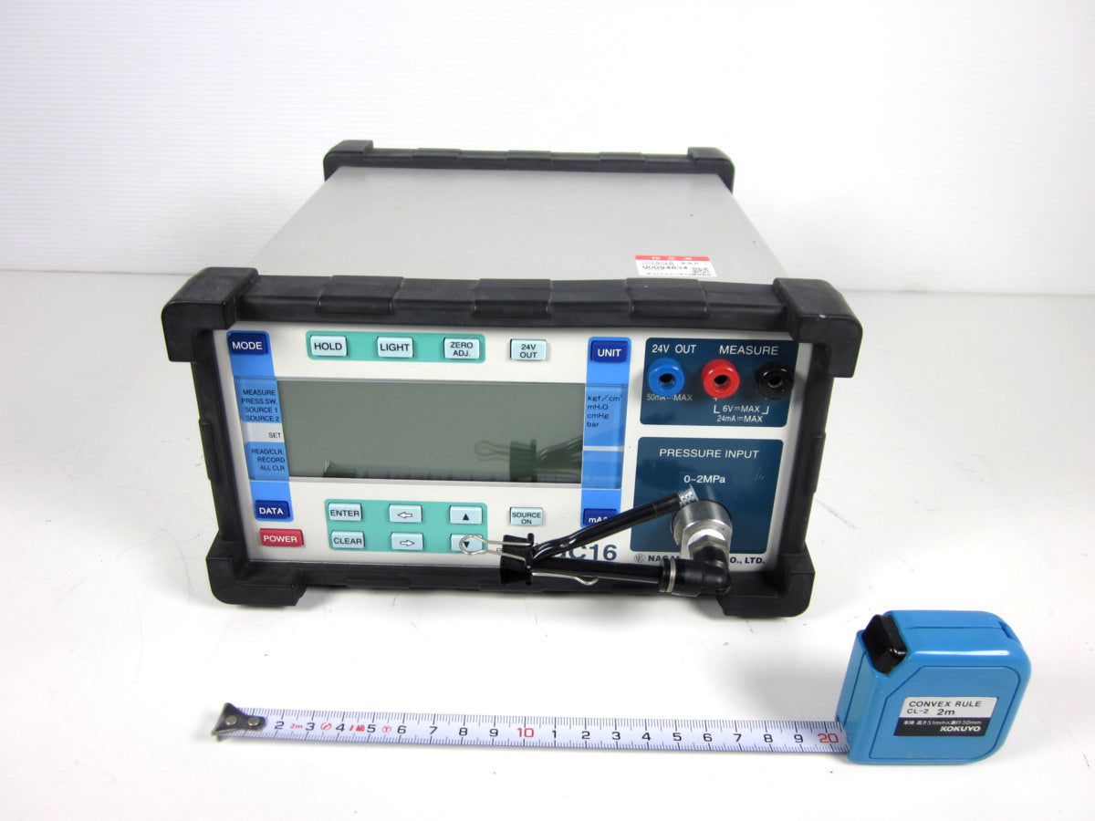 Nagano Keiki GC16 Precision Digital Pressure Gauge 0-2MPa [n1230813644]