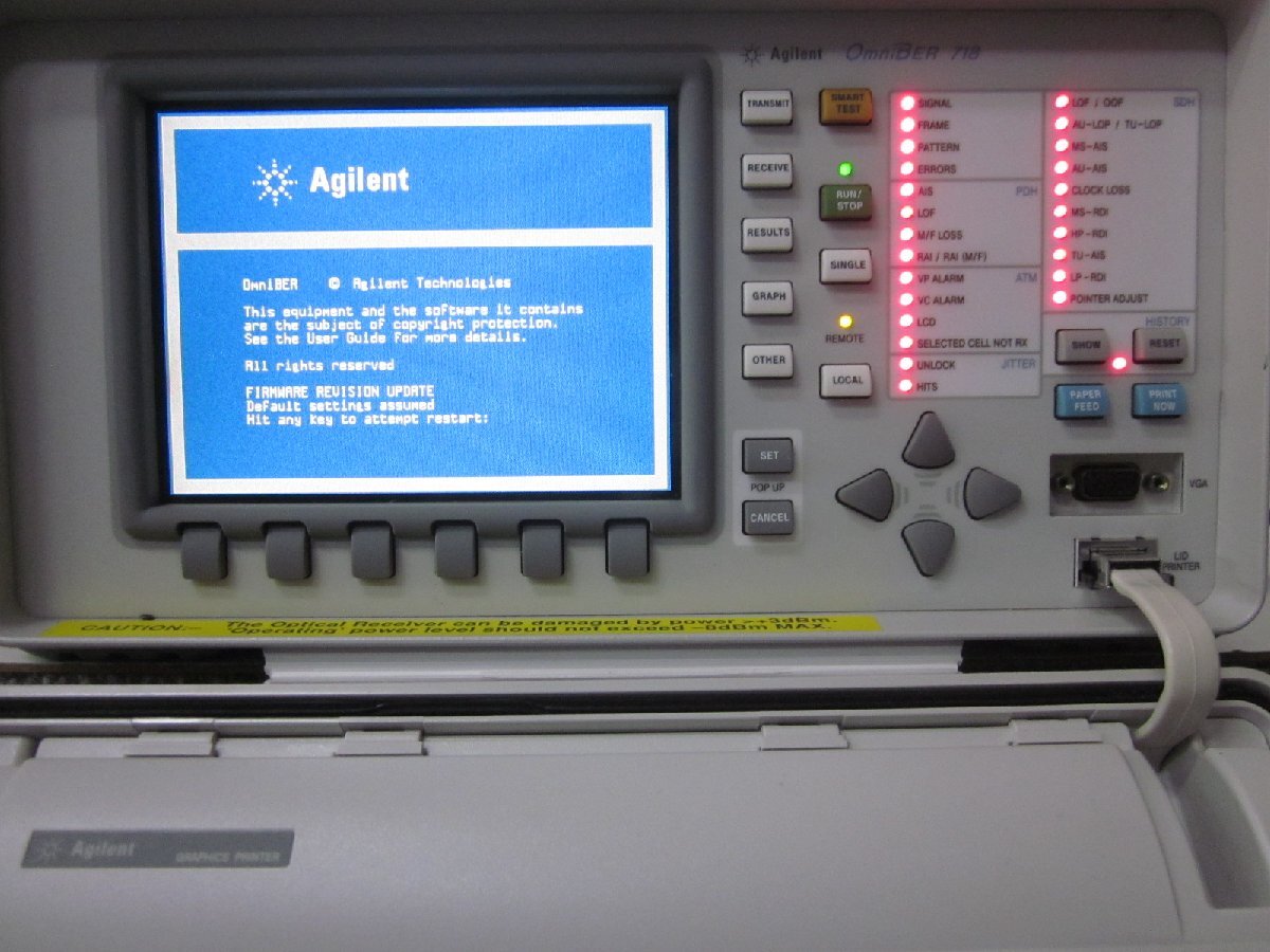 Agilent 37718A OmniBER 718 Communications Analyzer [n1230816328]