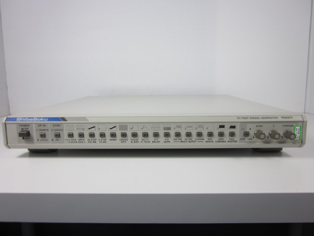 Shibasoku TG5611 TV Signal Generator NTSC [r1230816883]