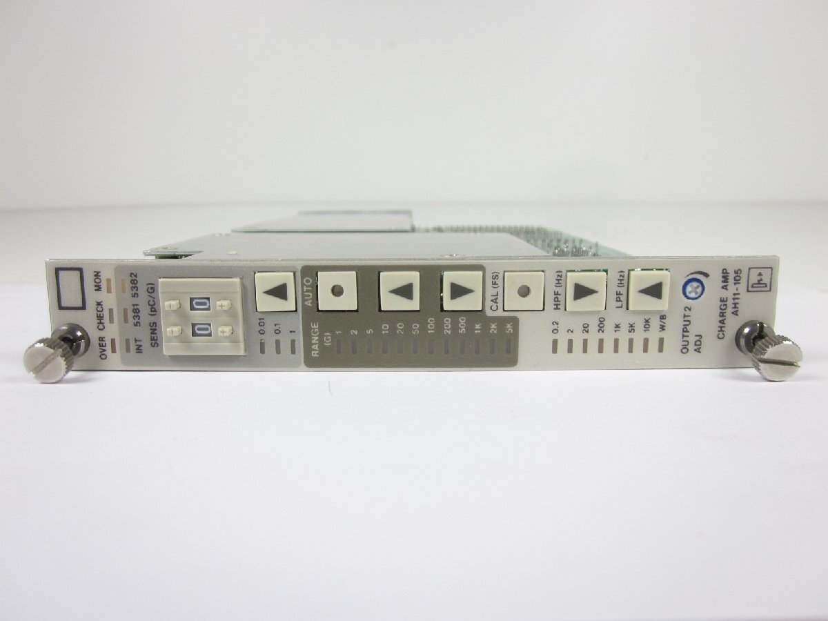 NEC AH11-105 Charge Amplifier Strain Gauge Signal Conditioner [k1230815783]