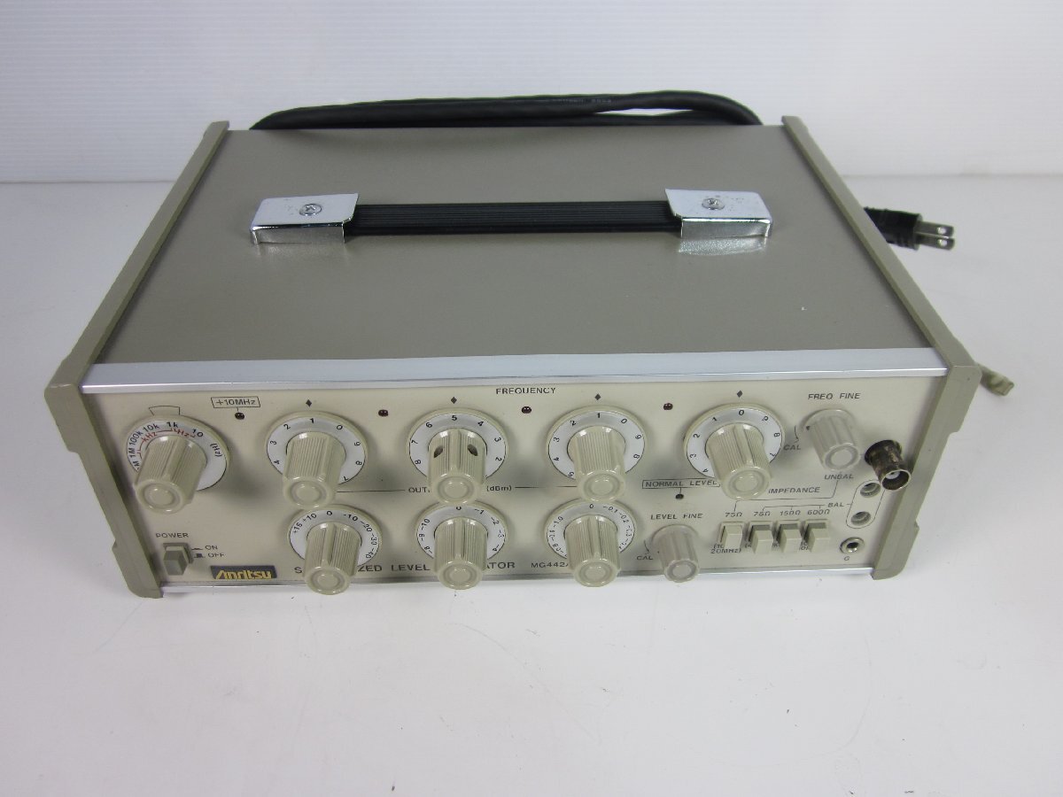 Anritsu MG442A Synthesized Level Generator 20MHz [u1230820268]