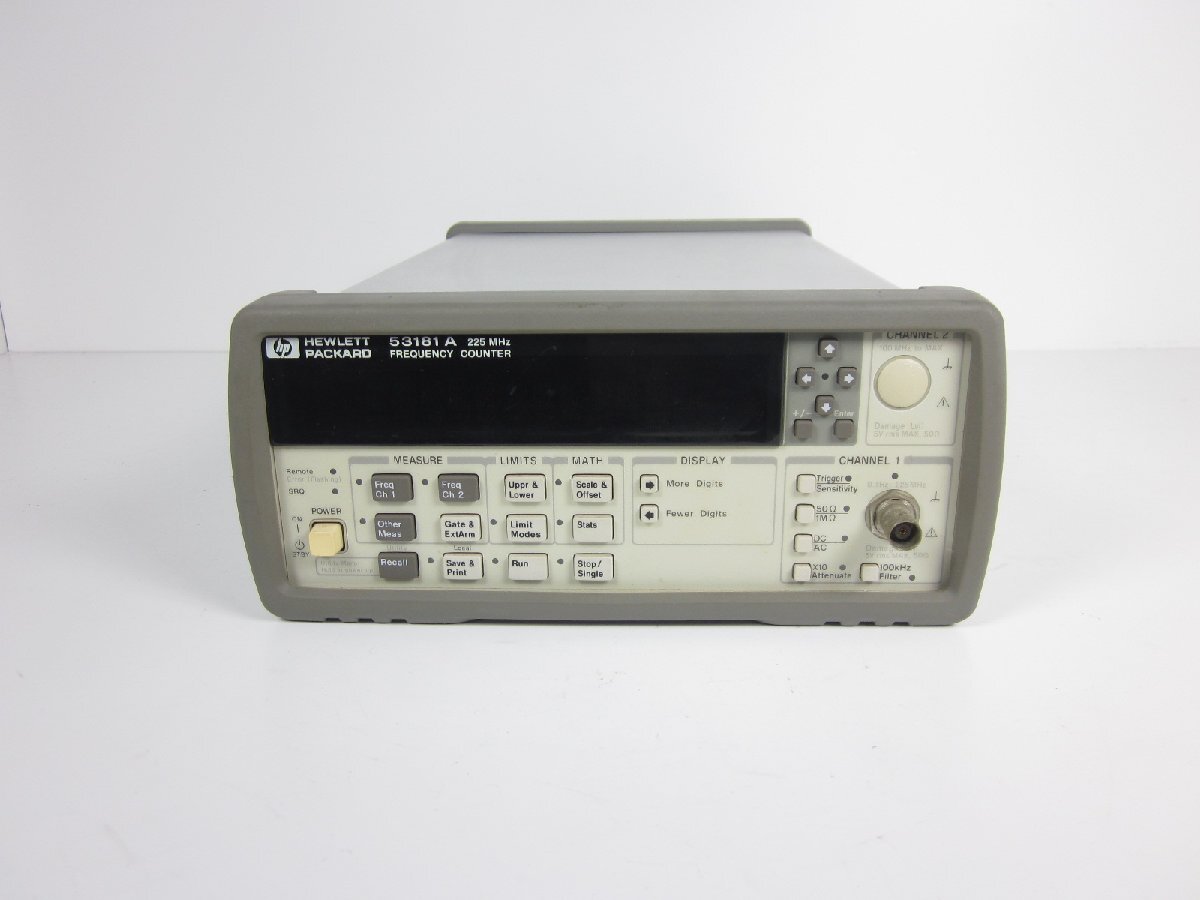 HP 53181A Frequency Counter Time Interval [o1230819911]