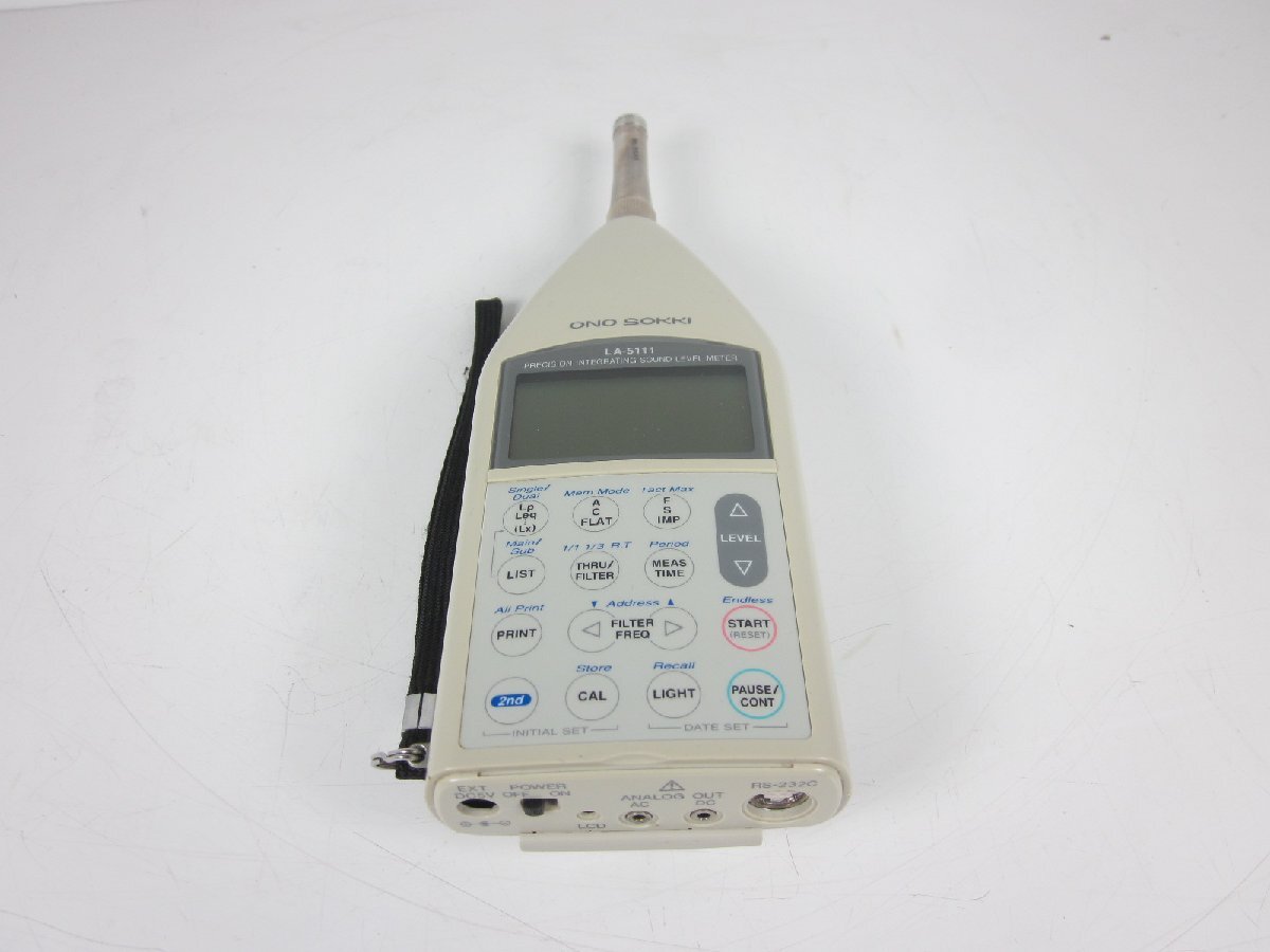 Ono Sokki LA5111 Precision Sound Level Meter [u1230815048]