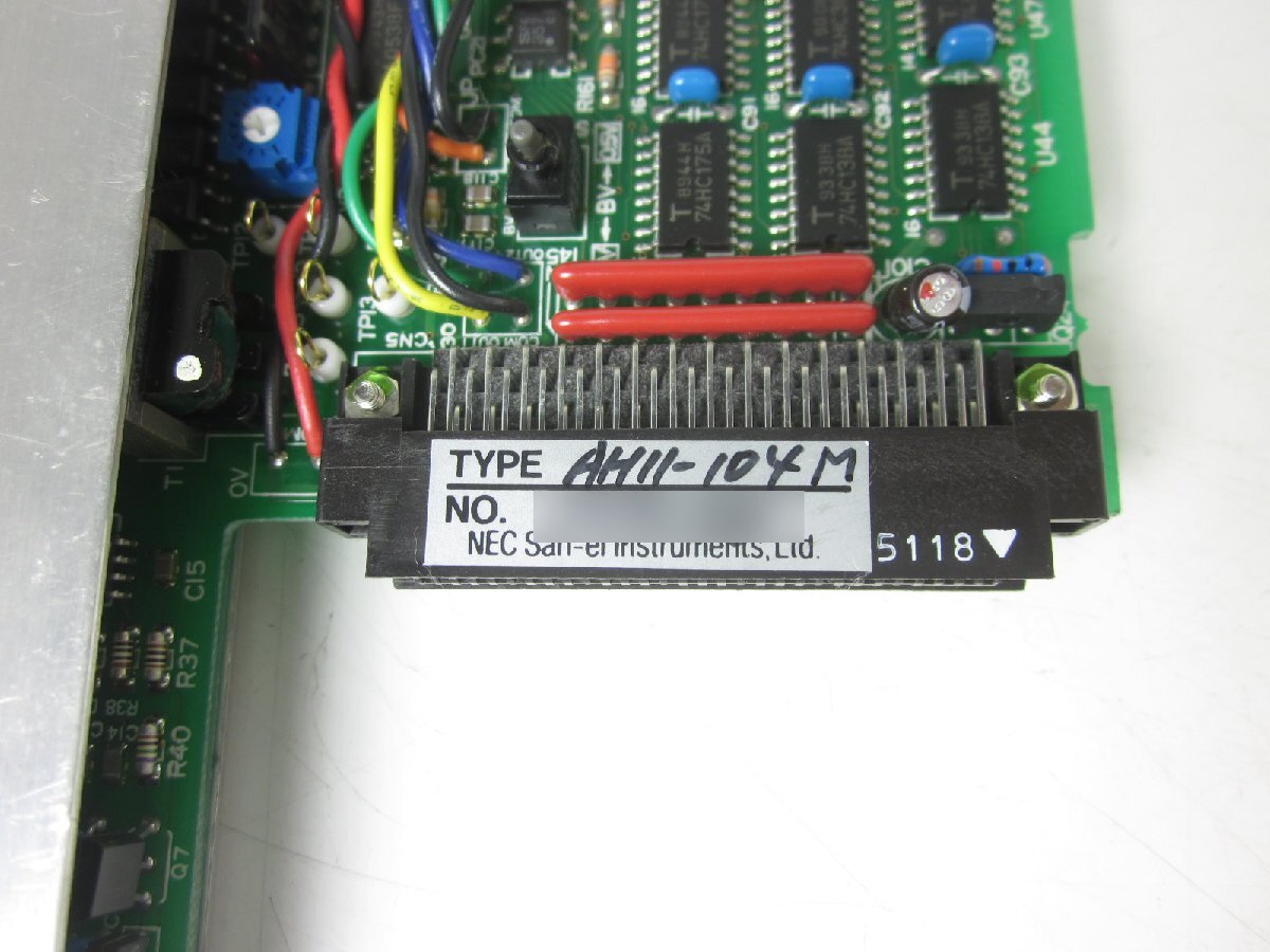 NEC AH11-104 Strain Amplifier AC200V/Min Surge Voltage 500 Pulses [n1230815032]