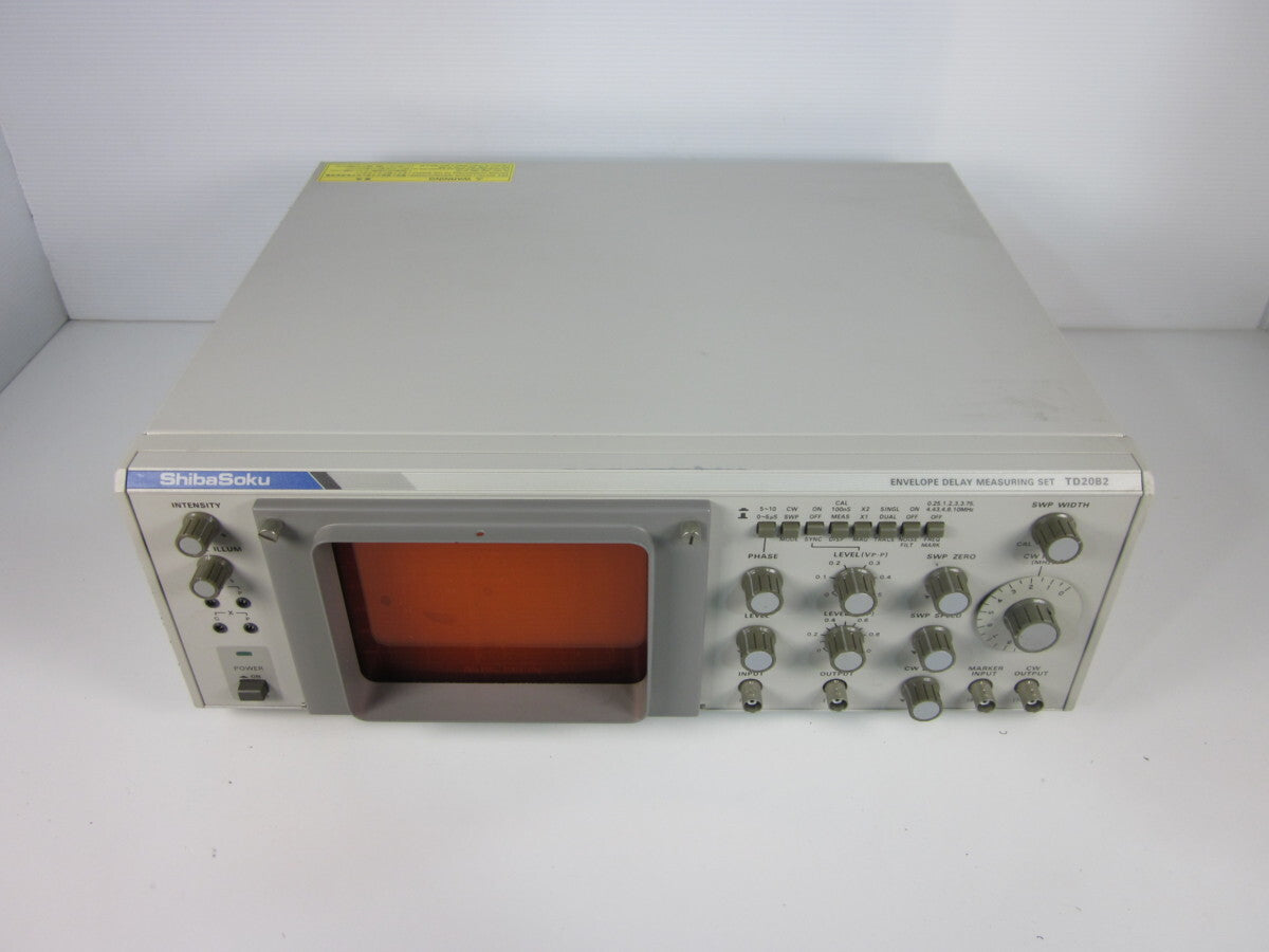 Shibasoku TD20B2 Video Delay Distortion Meter [b1230808589]