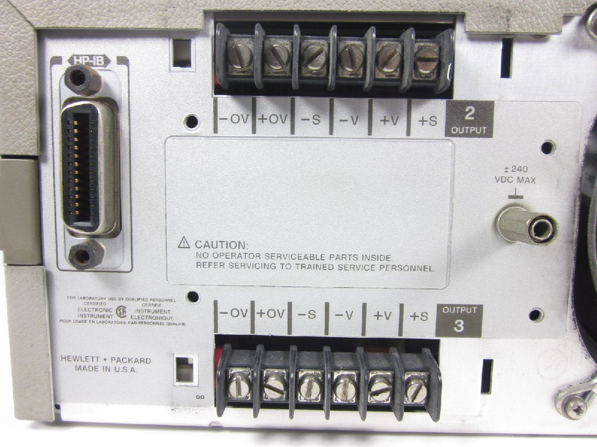 HP 6624A DC Power Supply 20V 2A 7V 5A 50V 0.8A [v1230819779]