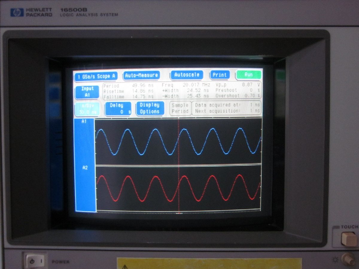 HP 16532A Oscilloscope Module 250MHz [v1230819631]