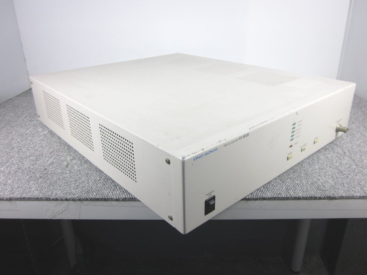 Ono Sokki LV-0120 Fringe Count Displacement Meter Unit [r1230816536]