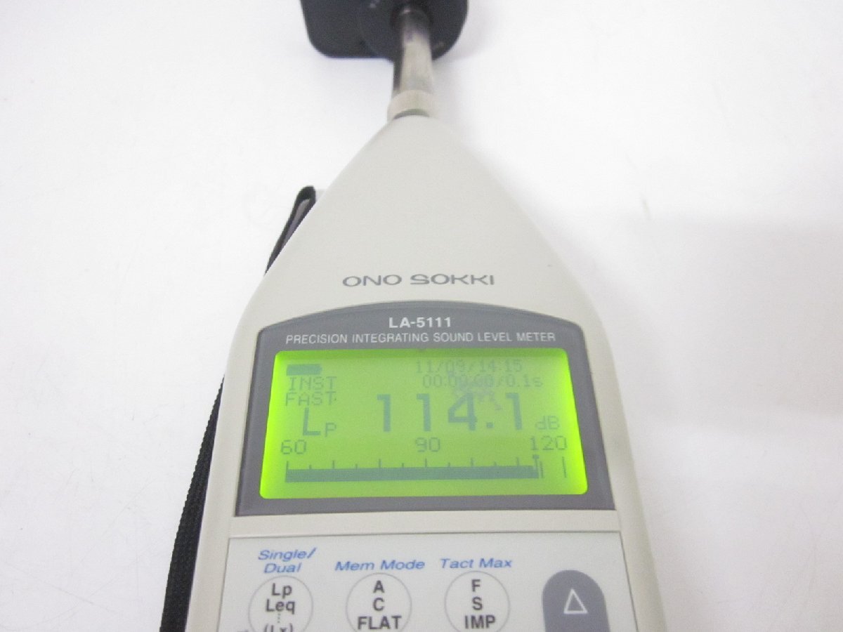 Ono Sokki LA5111 Precision Sound Level Meter [k1230817327]
