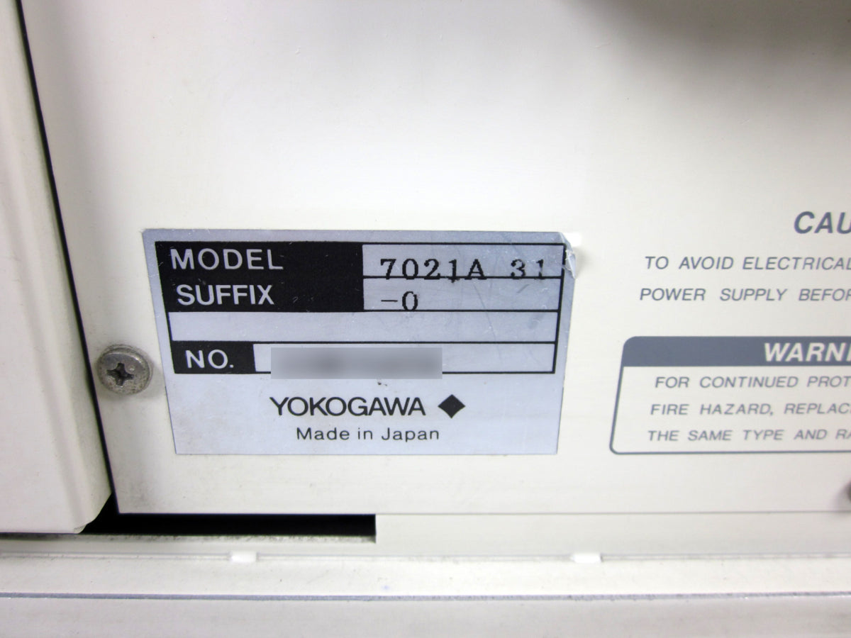 Yokogawa AR1100A Analyzing Recorder 8ch [o1230821852]