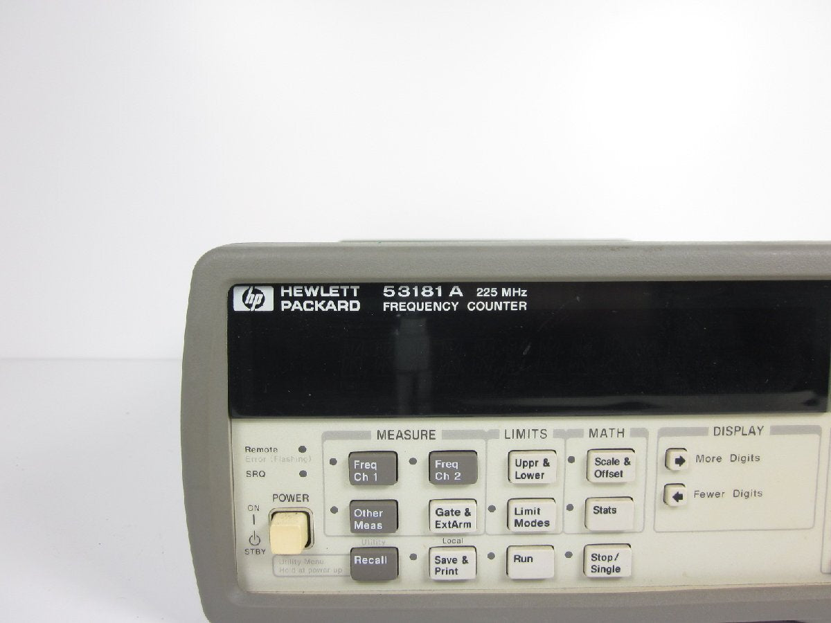HP 53181A Frequency Counter Time Interval [o1230819911]