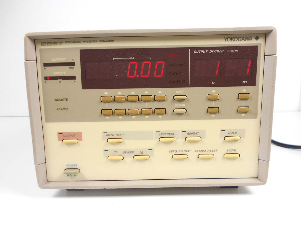 Yokogawa 2657 Standard Pressure Generator 0-200kPa [k1230821253]