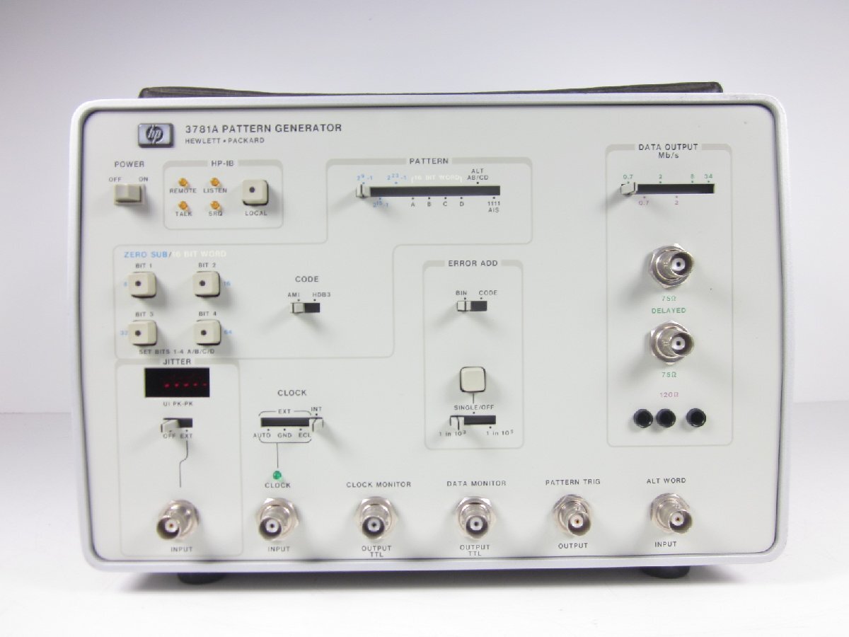 HP 3781A Pattern Generator [x1230810104]