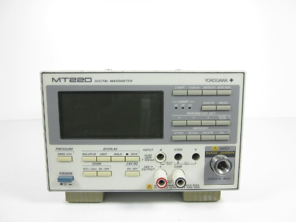 Yokogawa MT220 Digital Pressure Gauge 3000kPa [t1230813372]