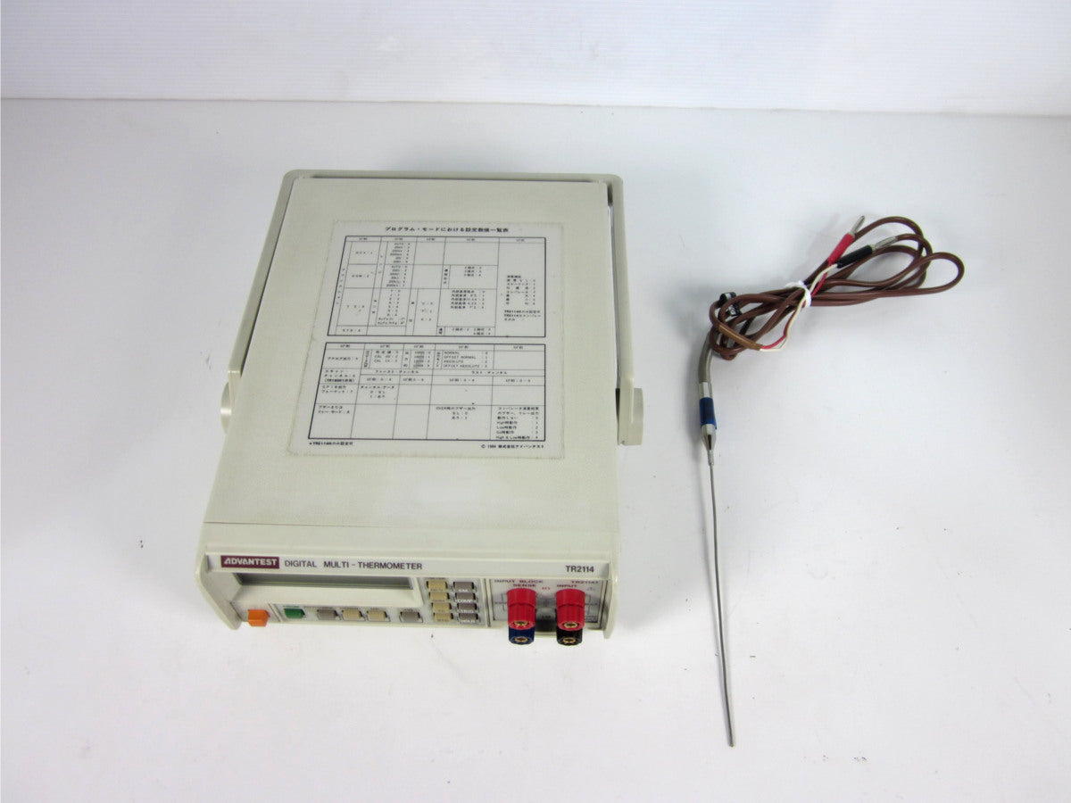 Advantest TR2114 Digital Multi Thermometer [e1230817745]