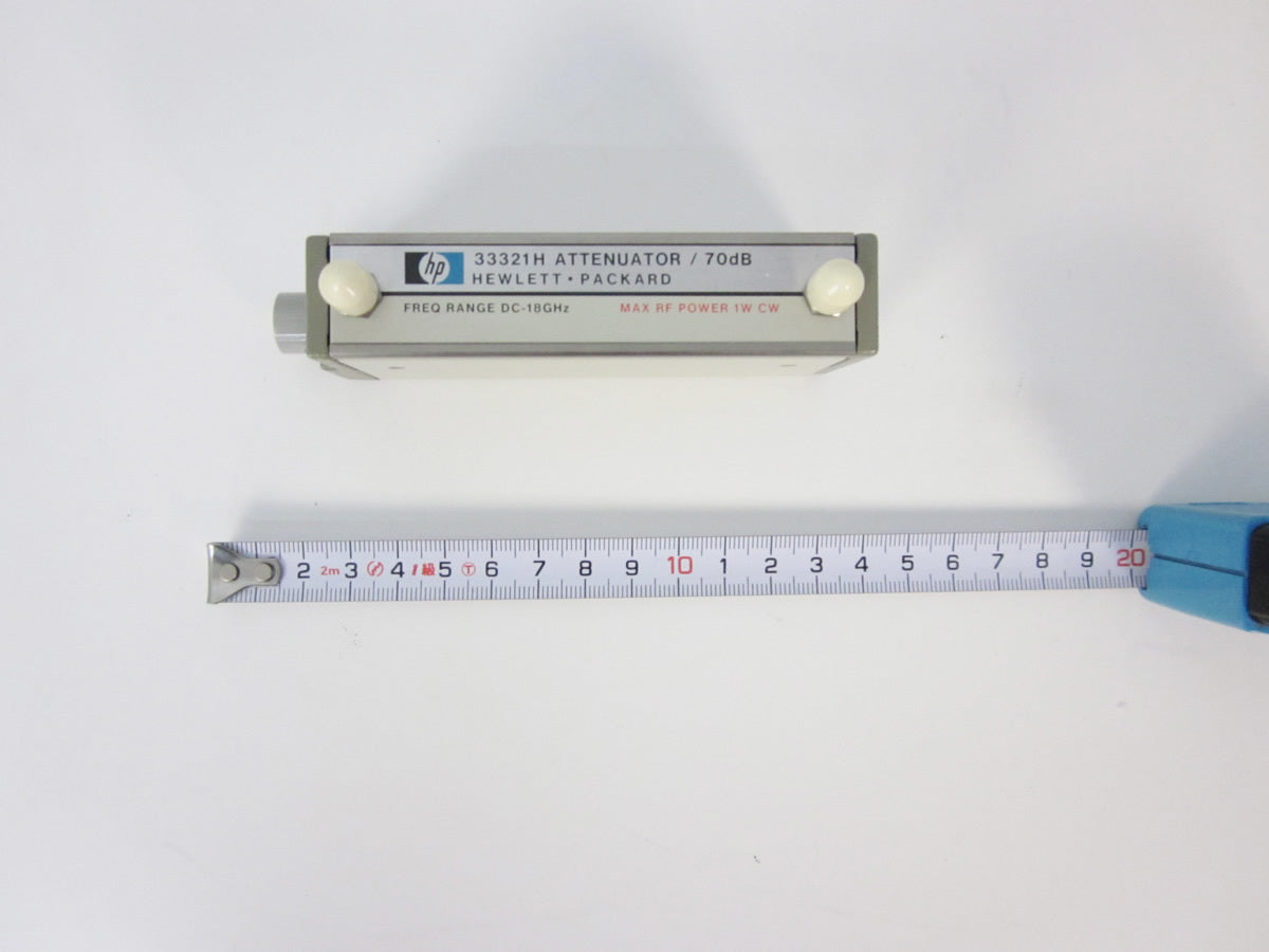 HP 33321H Programmable 10dB Step Attenuator 18GHz 1W 50Ω [j1230815077]
