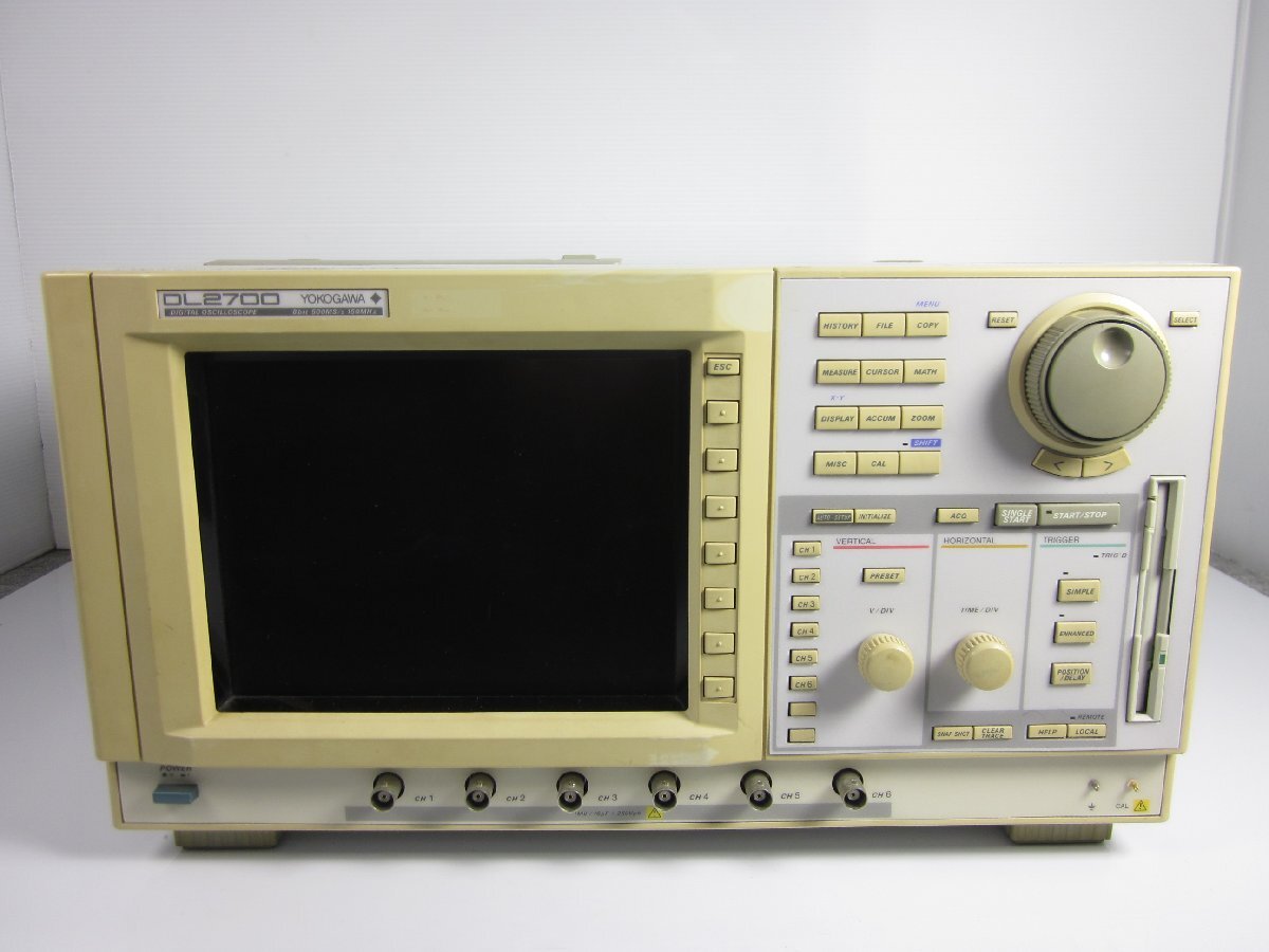 Yokogawa DL2700 Digital Oscilloscope 6CH 500MHz [1230815653]