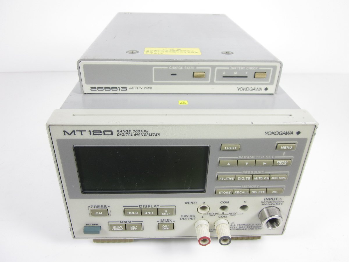 Yokogawa MT120 Digital Gauge Pressure Meter [r1230816678]