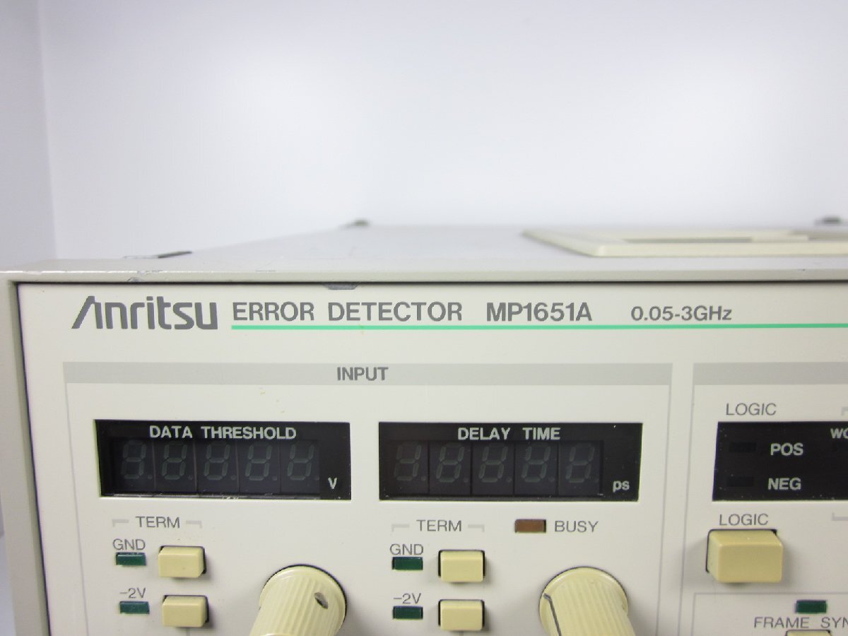 Anritsu MP1651A Error Detector [u1230822257]