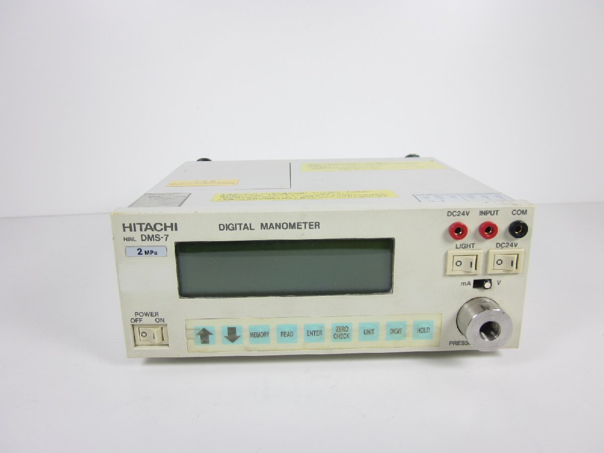 Hitachi DMS7-2M Digital Gauge Pressure Meter 0-2MPa [j1230814877]