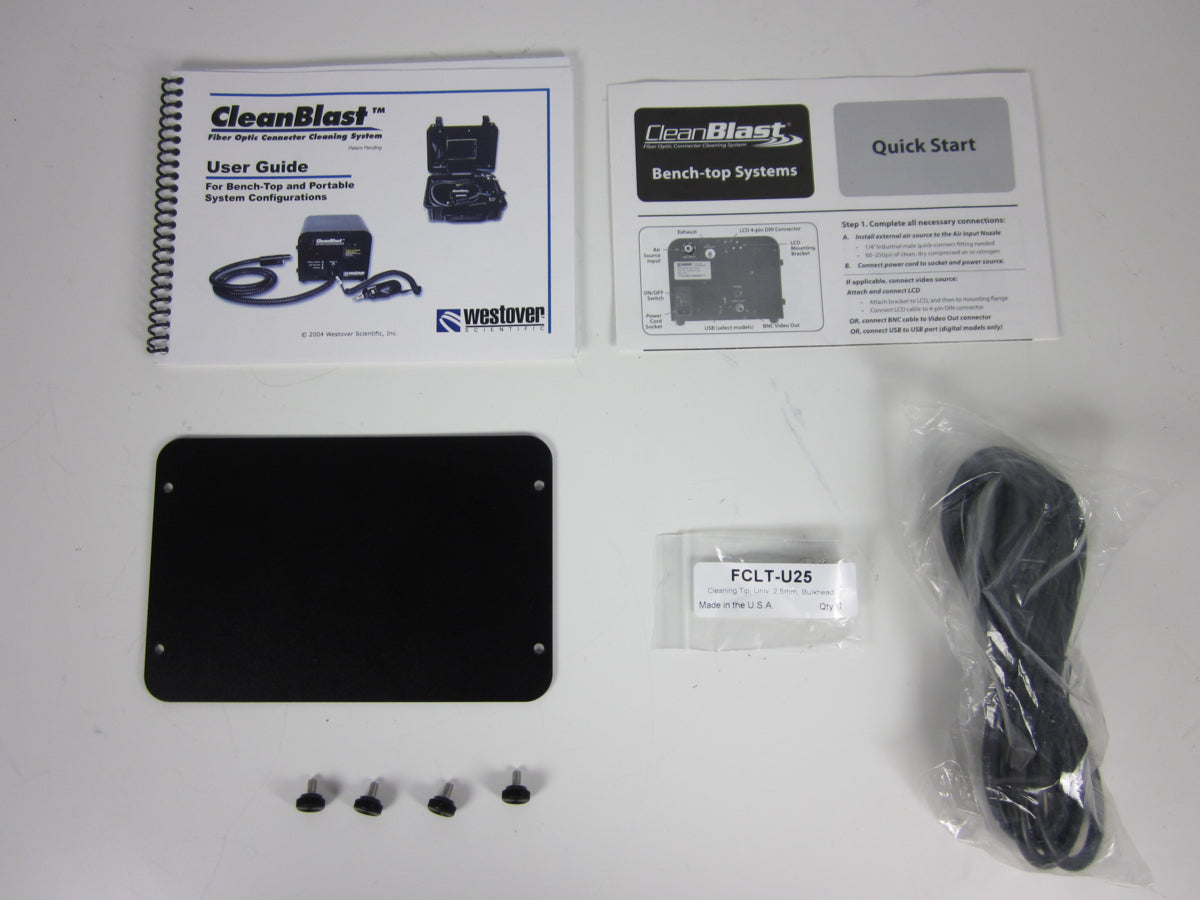 Westover Scientific FCL-B1000 Fiber Optic Connector Cleaning System [g1230809296]
