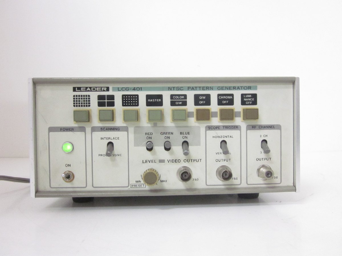 LEADER LCG401 NTSC Pattern Generator [m1230817123]