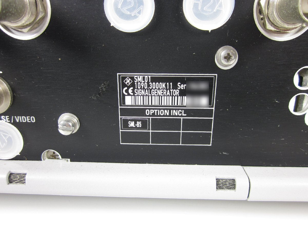 Rohde & Schwarz SML01 Signal Generator 9kHz-1.1GHz [q1230810921]